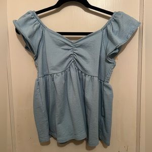 ✨Short Sleeve Bell Top Blouse